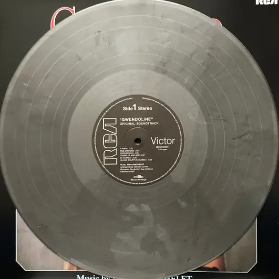 Pierre Bachelet – Gwendoline - Original Soundtrack - Silver & Black Marbled - LP