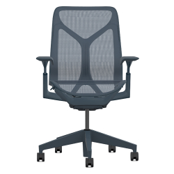 Кресло Herman Miller Cosm, средняя спинка, цвет Nightfall, регулируемые подлокотники