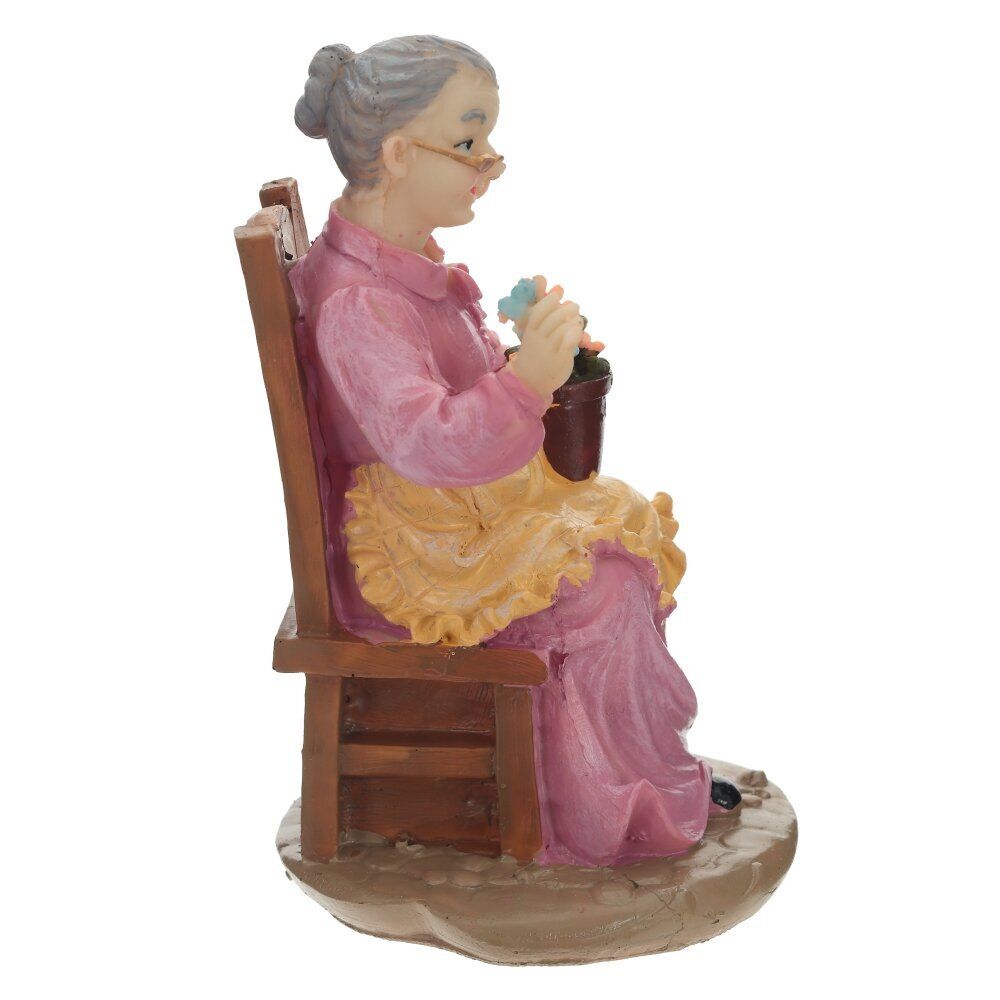 GAEM Фигурка декоративная "Бабушка/Дедушка", L10 W10 H16,5 см, 2в.