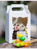 КОМПЛЕКТ для кулича с фигурным окном  15*15- 5 шт