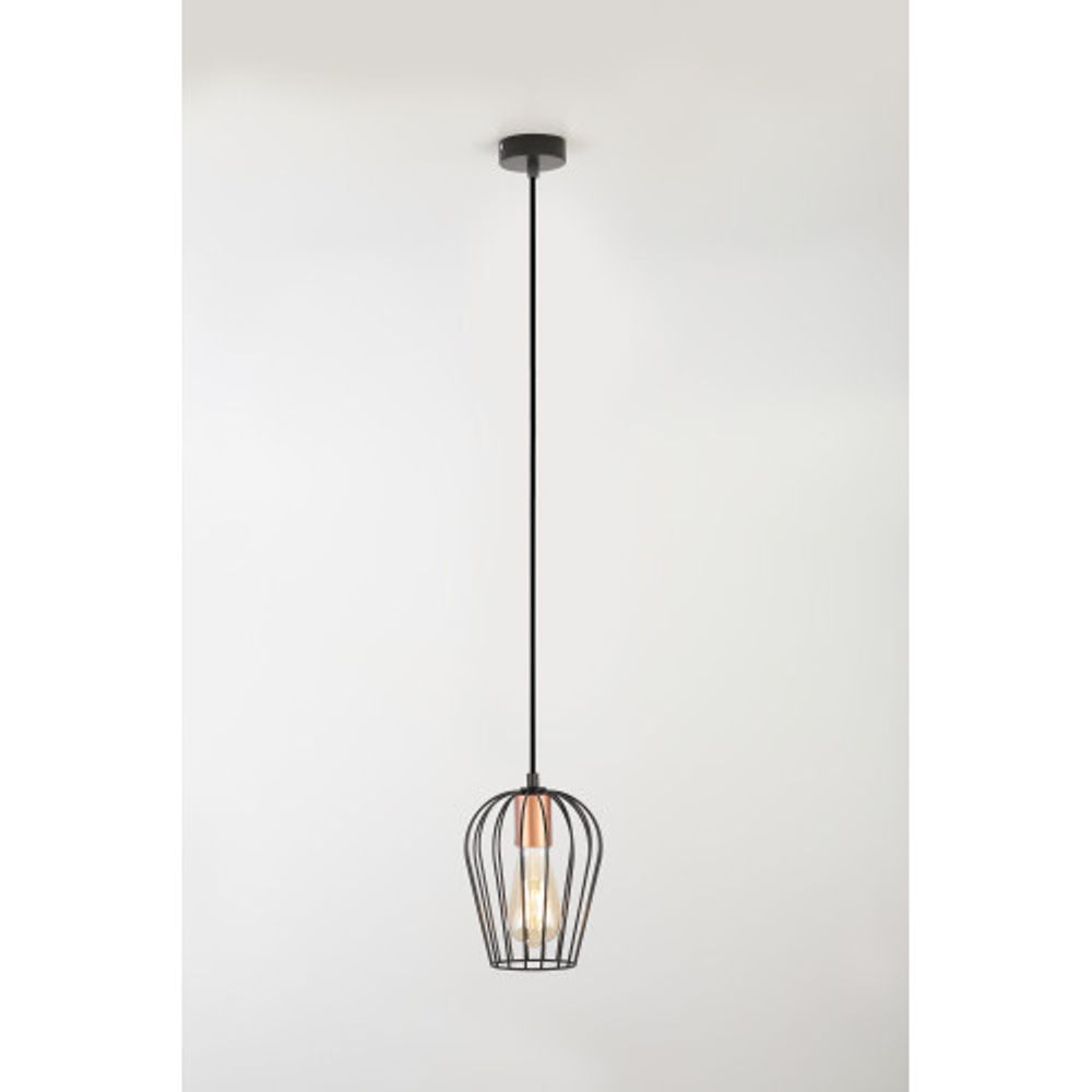 Светильник подвесной (подвес) Rivoli Atena 5063-201 1 х E27 40 Вт лофт - кантри