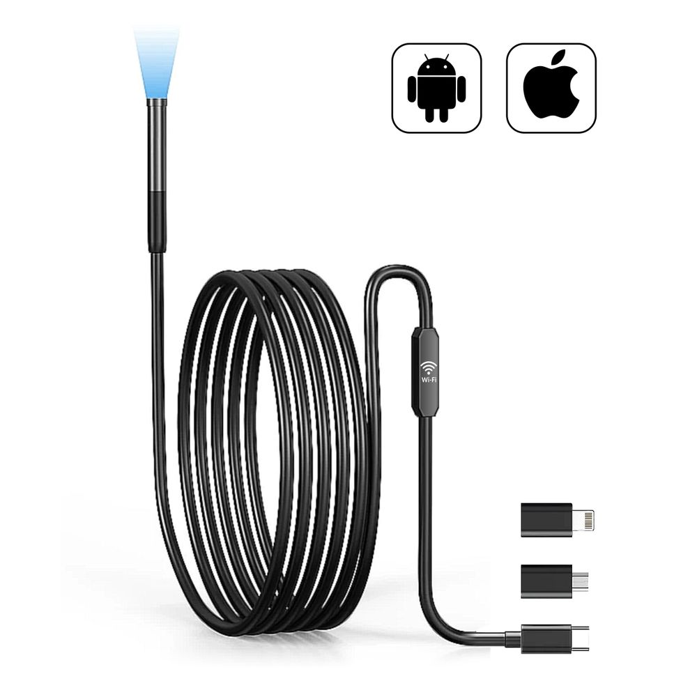 iCartool (IC-V801) Видеоэндоскоп USB, 2Мп, 1920x1080, 1м, 7.9 мм зонд