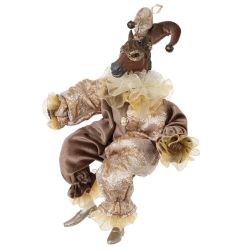 GAEM Игрушка набивная подвес "Лошадь-клоун", L15 W10 H37/24 см