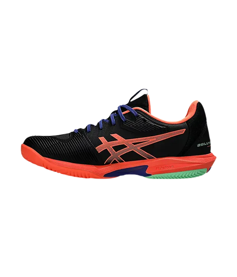 Asics Solution Speed FF 3 Padel Черный-Vivid Coral 2025 Кроссовки