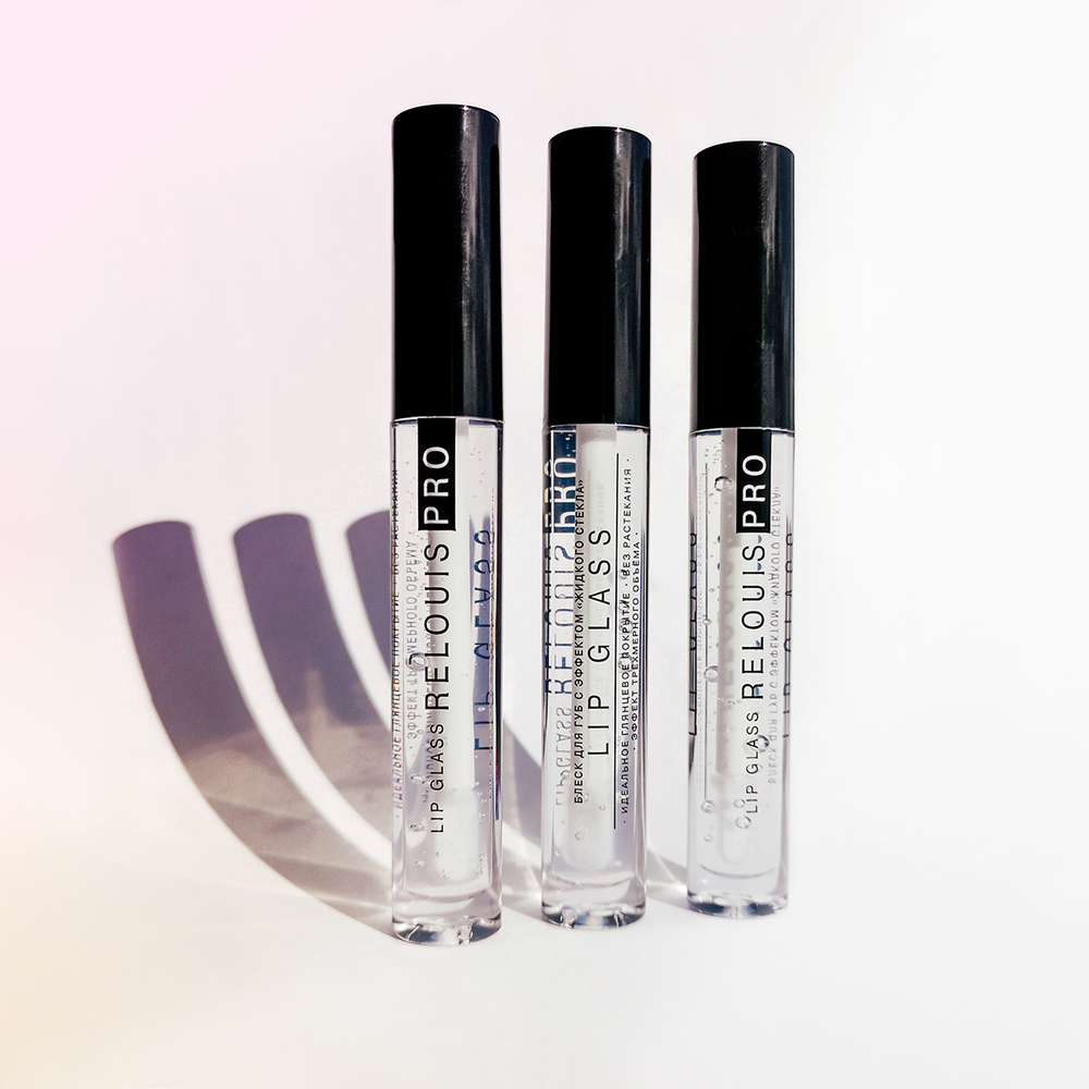 Relouis Блеск для губ тон 00 Lip Glass с эффектом жидкого стекла 3 мл