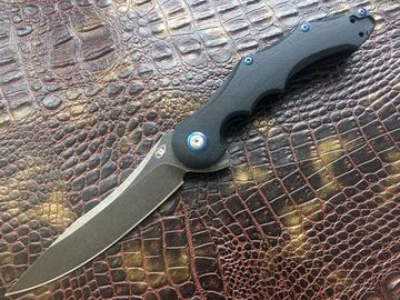 Складной нож Reptilian Рейв-02 c клинком из стали 9Cr18MoV, рукоять G10