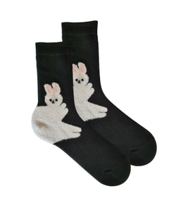 Носки р.35-40 "Зверюшки на Пятках" Зайка