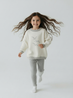 Джемпер Воздух из хлопка свободного кроя