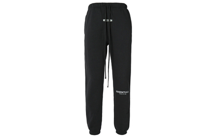 Штаны Fear of God Essentials FW19 Sweatpants Black, FOG-FW19-9