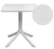 Пластиковый стол Clip 70х70 см белый