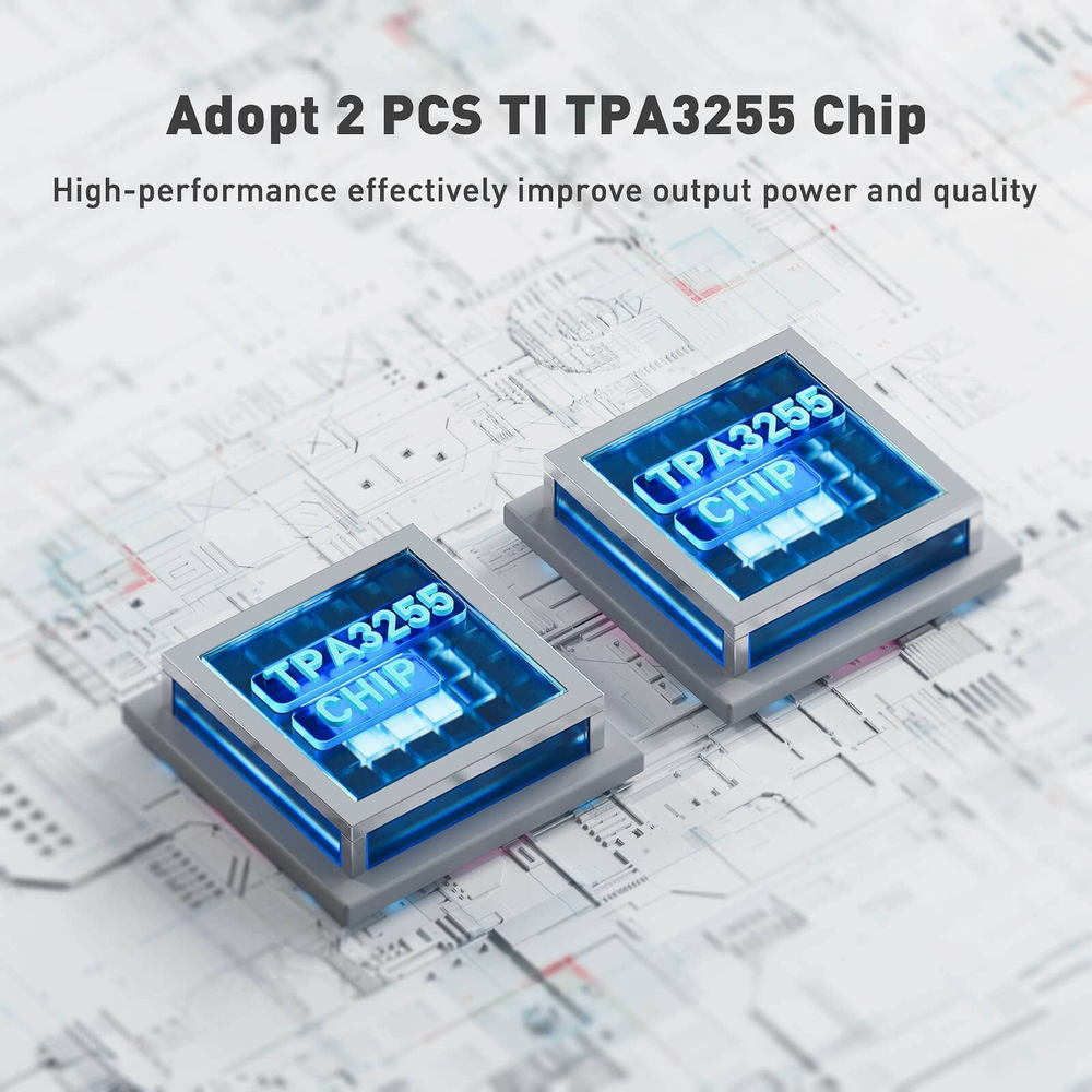 Усилитель Fosi Audio BT30D Pro, 2.1, Bluetooth