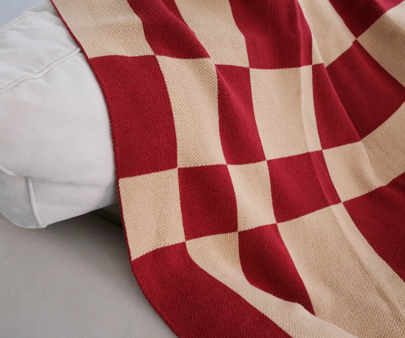 Плед клетчатый, 130х170см