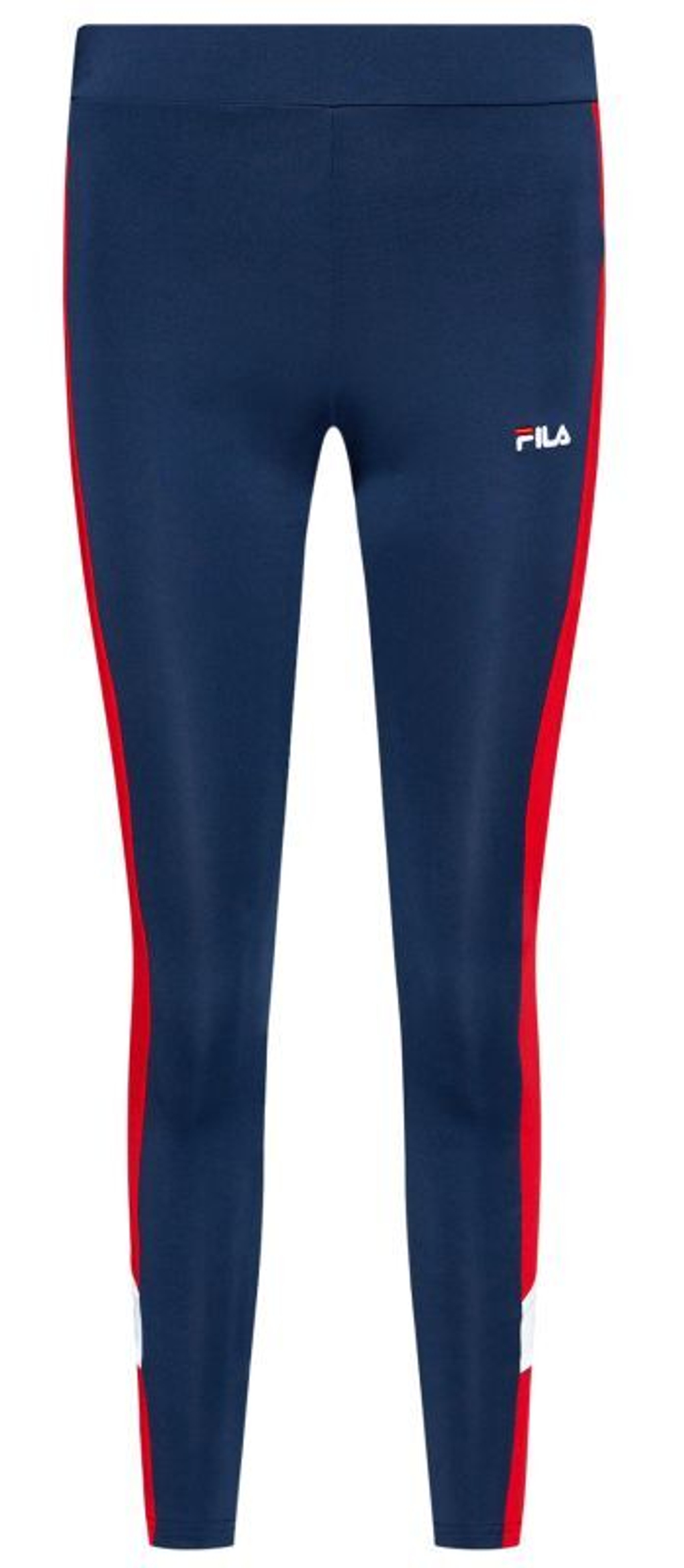Леггинсы Fila Alya Blocked Tights Women - black iris/true red/bright white