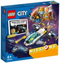 Конструктор LEGO City 60354 Космическая экспедиция для исследования Марса