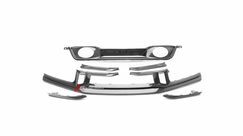 Карбоновая замена заднего диффузора для PORSCHE 911 992.2 CARRERA T / S 2025+