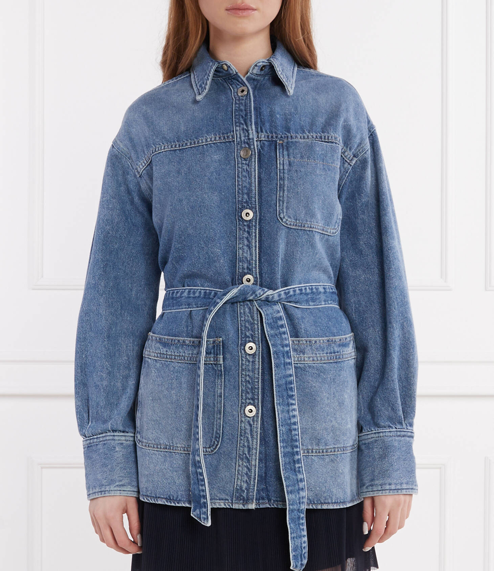 Джинсовая куртка MANDY Pepe Jeans London - голубой(PL402393)