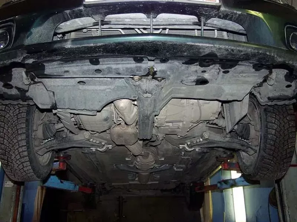 Защита картера и КПП Sheriff для Nissan Maxima QX 2000-2006 арт.15.0242