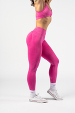 Леггинсы High Waisted Push-Up Leggings TOTALLY SEAMLESS 303 Розовые