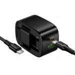 Складное зарядное устройство на Type-C Hoco CS101A PD20W+QC3.0 (black)