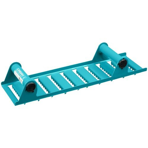 Ручной рубанок по газобетону Сибин из стали, 400*110 мм, зубья 20 мм.