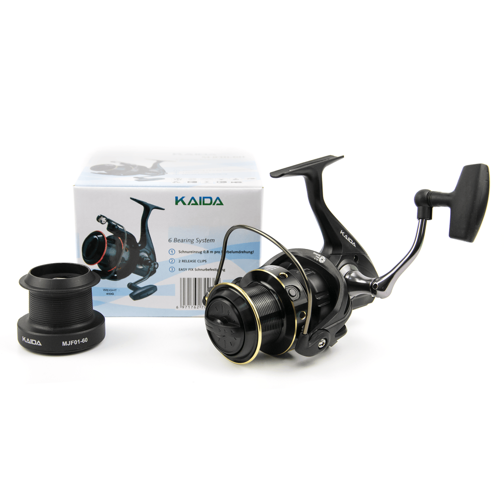 Катушка безынерционная Kaida MJF01-60 (6000, 5+1BB, мет. шпуля)