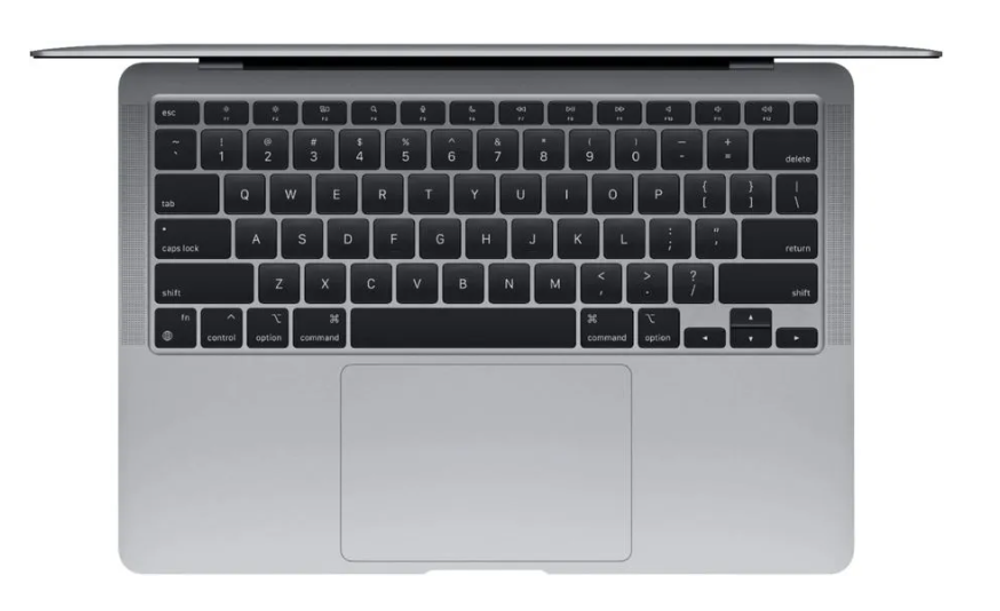 13.3" Ноутбук MacBook Air 13 2020 Grey (2560x1600, Apple M1, RAM 8ГБ,SSD 256ГБ, Apple M1 8-Core GPU, MacOS)