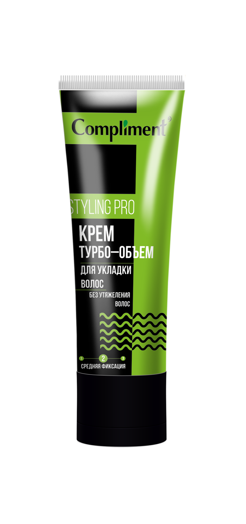 Compliment STYLING PRO Крем ТУРБО-ОБЪЕМ для укладки волос, средняя  фиксация, 75мл - купить по выгодной цене | Тимекс Про - интернет-магазин  уходовой косметики Compliment