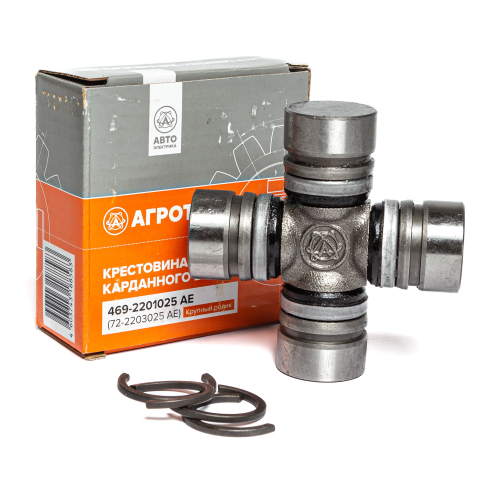 Крестовина карданного вала в сборе (30х88), ГАЗ, УАЗ, МТЗ, крупный ролик (ан. 72-2203025)