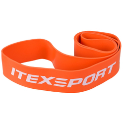 ITEX SPORT силовая лента, эспандер ленточный оранжевый (сопротивление 40-110 кг), оптом