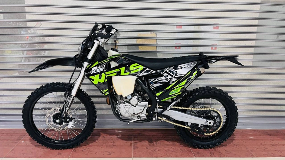Мотоцикл Wels DB250 MX6 Enduro зеленый