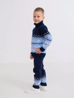 Свитер вязаный с горлом