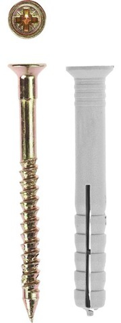Дюбель-гвоздь 6х80 потайной полипропилен