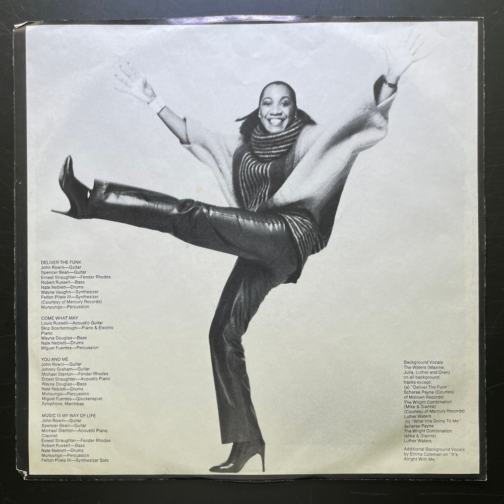 Patti LaBelle ‎– It's Alright With Me (США 1979г.)