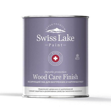Лессирующий лак для внутренних и наружных работ Wood Care Finish, 3 л