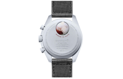 SWATCH Men 42mm Beige Watch SO33M101