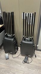 Подавитель птиц CKJ-1704-Mobile 340W 7 канальный мощный блокиратор квадрокоптеров