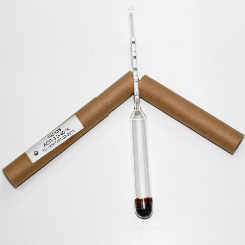 Ареометр для спирта 0-40 %