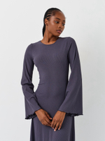 Платье с открытой спиной длинное