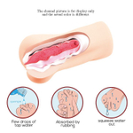 Компактный мастурбатор-вагина с эффектом смазки