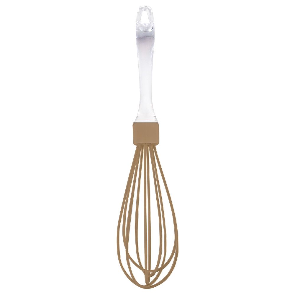 Венчик "Tiramisu" 26*6*5см (3вида) (min12) (силикон,полипропелен) (упаковочный пакет)