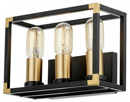 Накладной светильник LUMINA DECO Waldorf LDW 1140-3 BK+MD