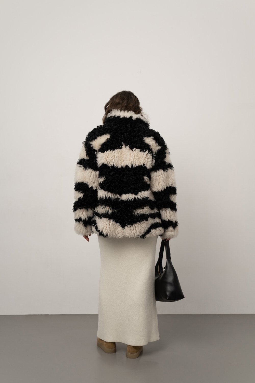 Шуба "Круэлла Де Виль"