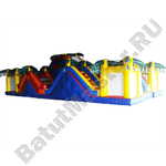 Надувная полоса препятствий "Супер - джунгли"