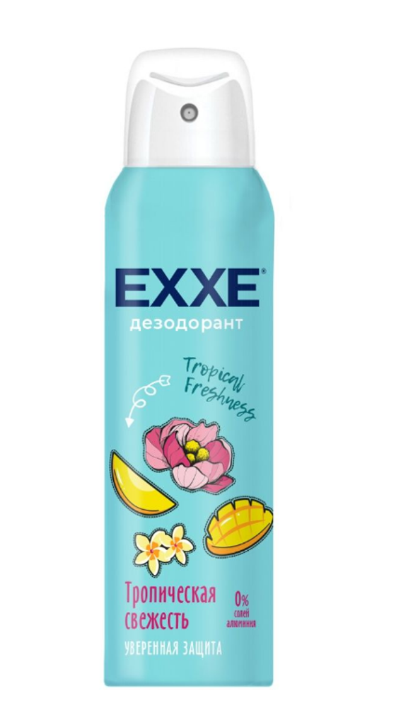 EXXE  део-спрей женский 150мл Tropical freshness /1/24