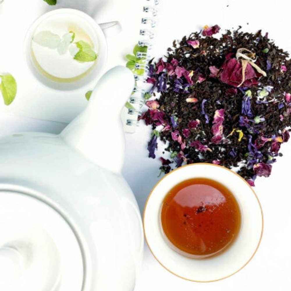 Черный чай BERRY-TEA |  "Екатерина Великая" | 18гр под стакан | Эконом