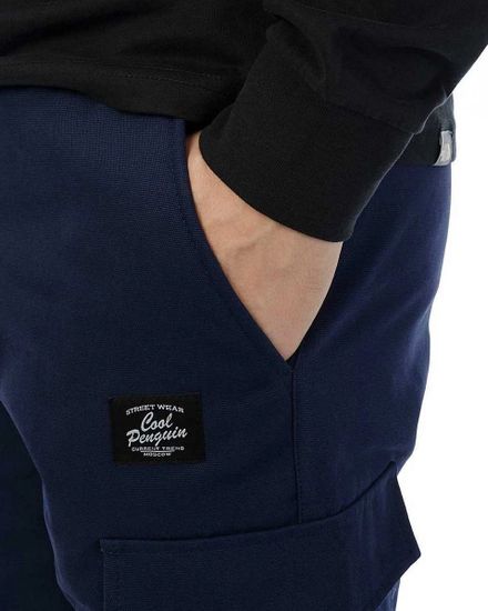 Брюки COOL PENGUIN Jogger Fleece(Синий)