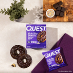 Quest Nutrition, Bake Shop Пончики, в шоколадной глазури, 4 пончика по 67 г (2,36 унции)