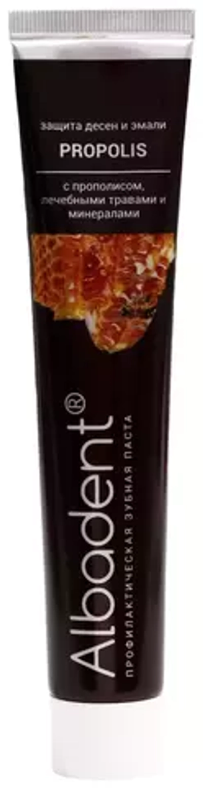 Зубная паста с Прополисом, 85г, Альбадент