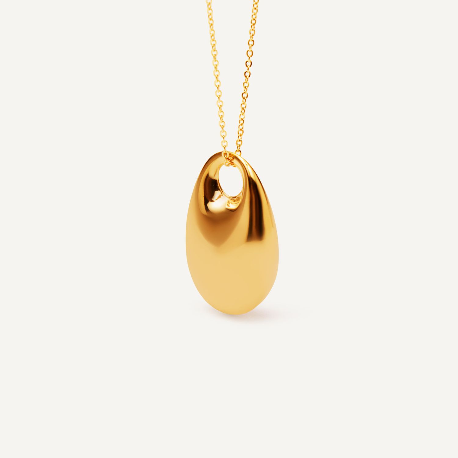 Колье Plain Plumb Necklace – Gold