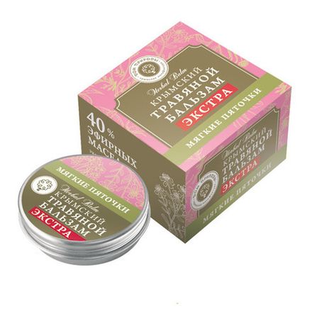 Крымский травяной бальзам "Мягкие пяточки"